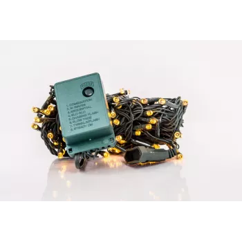 iLike RS-111YLW kalėdinės girliandos 100 LED 7m geltonos