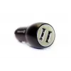 Evelatus EC7DC01 Automobilinis įkroviklis 3.1A 2 USB prievadai su nerūdijančio plieno gelbėjimo įrankiu juodas