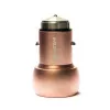 Evelatus Universal Car Charger ECC01 Pink 2 USB Port 3.1A with Stainless Steel Escape Tool