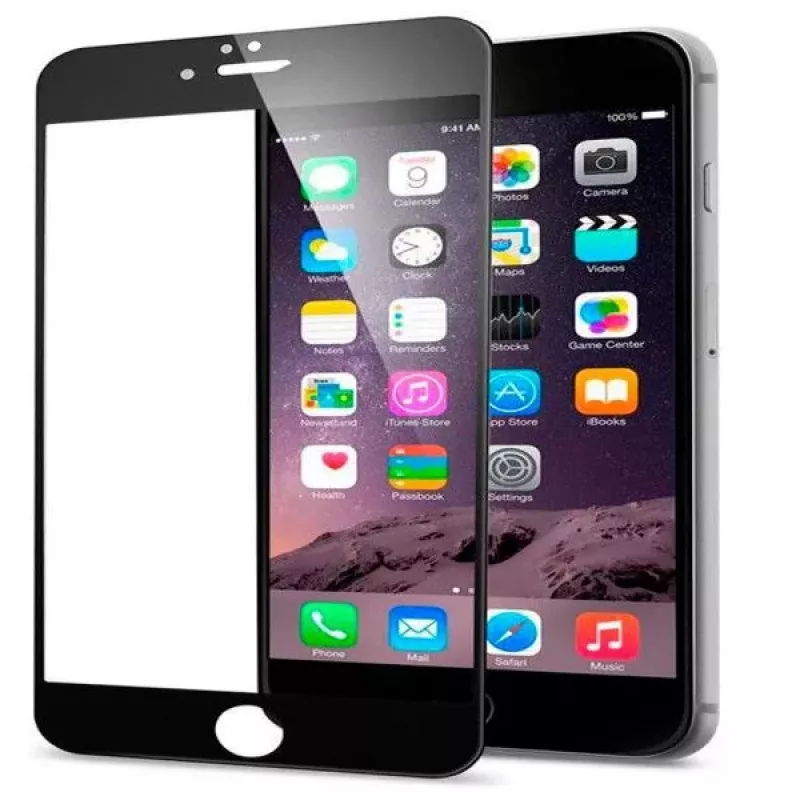 EVELATUS Apple iPhone 6/6s 2.5D Full Cover Japan Glue Glass Anti-Static Black