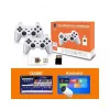 GameBox HY00 64bit Retro 20K Game 4K HDMI Stick Console / Android Box su 2 belaidžiais valdikliais balta