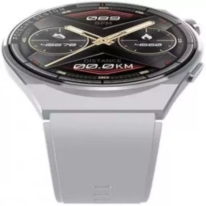 iWear HW23 Max Aliumininis išmanusis laikrodis 1,52 inch IPS širdies ritmo / deguonies sidabrinis