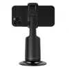 iWear P01 automatinis veido sekimo selfie strypas su trikoju ir išmaniojo telefono fiksavimu, juodas