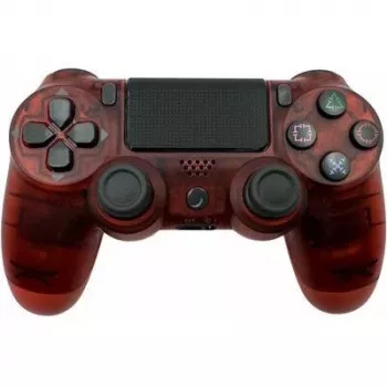 GameBox P4 belaidis vibracijos Bluetooth valdiklis, skirtas PlayStation 4 / PC / TV / TV Box, permatomas