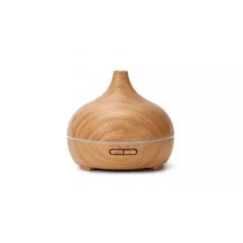 IVY D1 3-in-1 Aromadifuzorius - Drėkintuvas - 10W Naktinė atmosferinė lempa 17cm / 500ml Šviesi mediena