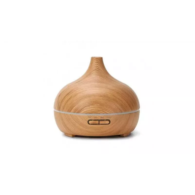 IVY D1 3-in-1 Aromadifuzorius - Drėkintuvas - 10W Naktinė atmosferinė lempa 17cm / 500ml Šviesi mediena