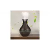 IVY D2 3-in-1 Aroma Difuzorius - Drėkintuvas - 1.5W Naktinė Atmosferos USB Lempa 11cm / 300ml Tamsus Medis