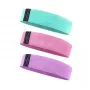 iLike Sport Poliesterio pasipriešinimo juostos sporto salei ir fitnesui 3 vnt. 8 cm pločio - 33 cm / 38 cm / 43 cm