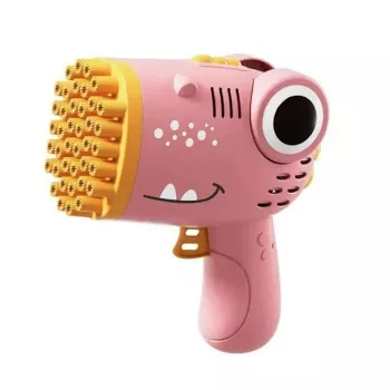 iLike Bubble Gun 40-Hole Soap Bubble Gun su buteliuko laikikliu, skirtas vaikų vakarėliams patalpose ir žaidimams lauke