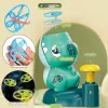 Kiddyz KT1 Dino Flying Disc Catapult Launcher Toy with 2 Rockets