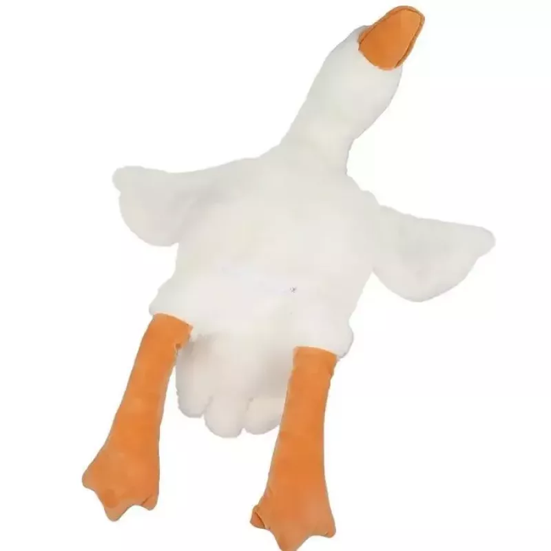 Kiddyz Stuffed Goose Plush 50cm Soft Animal Pillow in Flat Pose Cute Decorative Toy