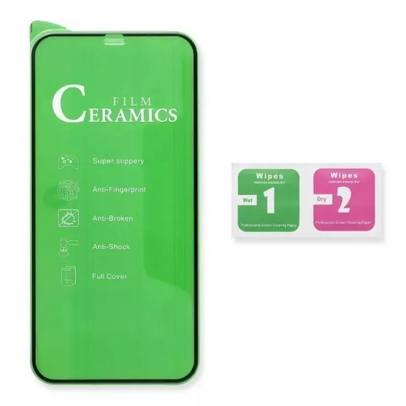 TakeMe HARD Ceramic Full Surface Screen Protector Glass, skirtas Huawei P40 Lite / P40 Lite E