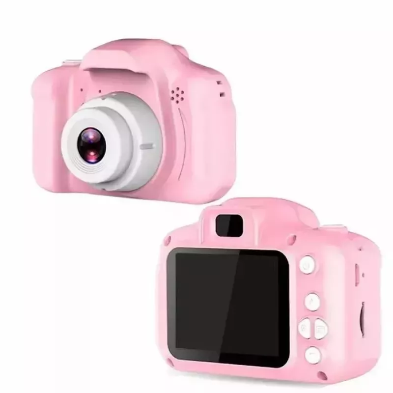 CP X2 Kids HD 1080p skaitmeninis fotoaparatas ir vaizdo kamera su MicroSD kortelės lizdu, 2 colių LCD spalvotu ekranu