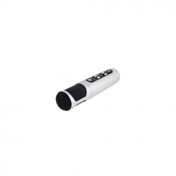 iWear M85 Karaoke mikrofonas su garsiakalbiais, garso efektais, įrašymu, Micro SD, USB, Bluetooth vaikams ir suaugusiems