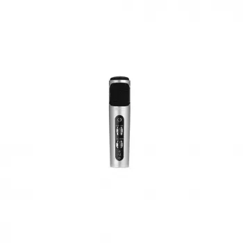 iWear M85 Karaoke mikrofonas su garsiakalbiais, garso efektais, įrašymu, Micro SD, USB, Bluetooth vaikams ir suaugusiems