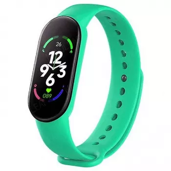 iWear SM7 išmanioji apyrankė 0.96'' TFT – kūno rengybos seklys IP67 su širdies ritmo ir kraujospūdžio matavimu, socialiniais pranešimais, miego stebėjimu, žalia