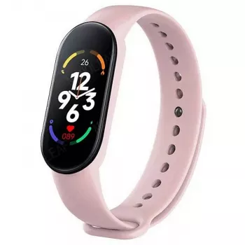 iWear SM7 išmani apyrankė 0.96 inch TFT - kūno rengybos seklys IP67 su širdies ritmo ir kraujospūdžio / socialinių tinklų / miego stebėjimu, rožinė