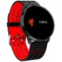 iWear M9 Round Smart & Fit Watch su pilnu lietimu 1.3 inch IPS, medijos valdymu, širdies ritmu, kraujospūdžiu, juoda