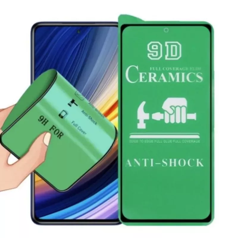 TakeMe HARD Ceramic Full Surface Screen Protector Glass, skirtas Apple iPhone 14 Pro
