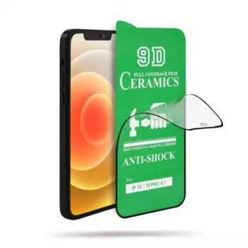 TakeMe HARD Ceramic Full Surface Screen Protector Glass, skirtas Apple iPhone 14 Pro