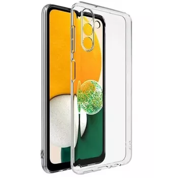 iLike Samsung Galaxy A13 5G (A136U) / A04s (A047F) itin plonas 0,3 mm silikoninis dėklas permatomas