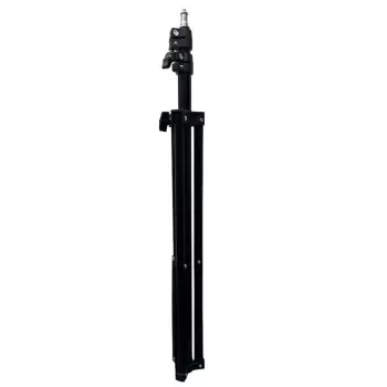 Elight 16M Premium Stable Metal Tripod Stand 1.6m max 1/4 screw LED Ring / Camera fix Black
