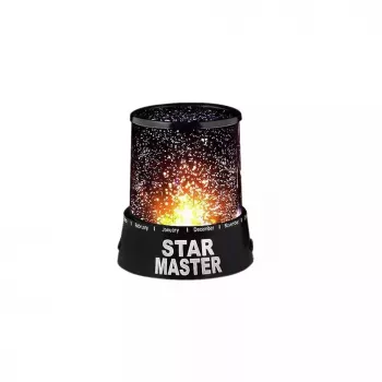 Elight STM Star Master Dual Mode Star Sky Projector su 4x AA / USB kabelio maitinimu, juodas