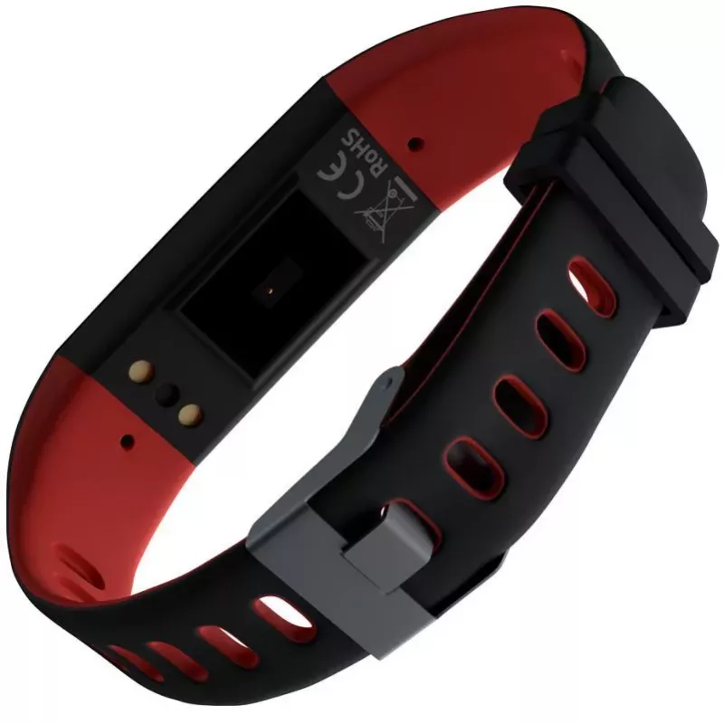 Evelatus Fitness Tracker EFT02 Juoda Raudona