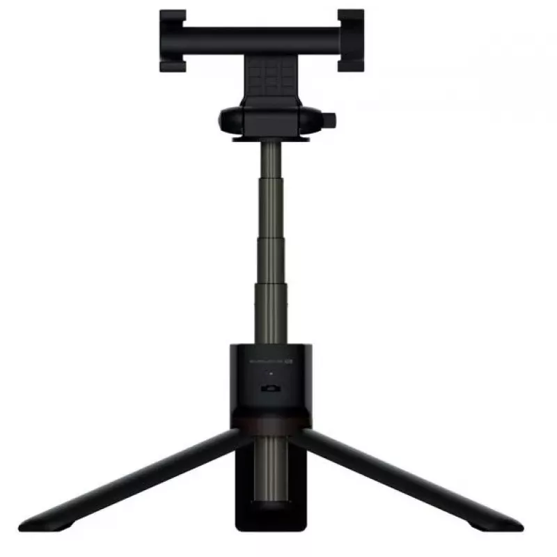 EVELATUS Selfie Stick Tripod SST01 su belaidžiu nuotolinio valdymo pulteliu, juoda