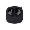 EVELATUS EBE01BK Tikri belaidžiai stereo ausinės su Bluetooth 5.0, IPX4, juodos