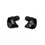 EVELATUS EBE01BK Tikri belaidžiai stereo ausinės su Bluetooth 5.0, IPX4, juodos