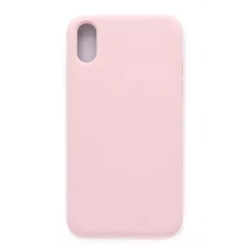 Evelatus Apple iPhone X Soft Premium Soft Touch Silicone Case Pink Sand