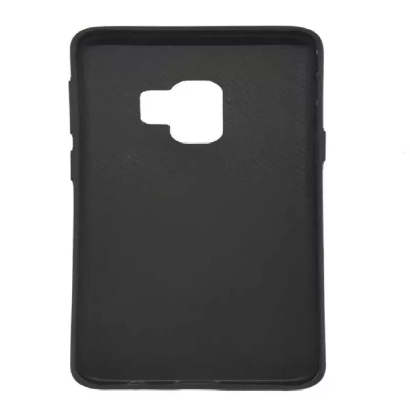 Evelatus Samsung Galaxy S9 Plus TPU dėklas su metaline plokštele (suderinamas su magnetiniu laikikliu automobilyje) Raudonas