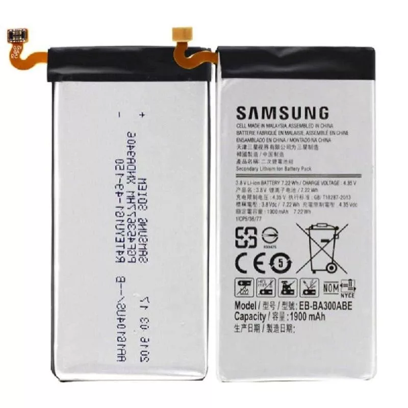 Samsung EB-BA300ABE Galaxy A3 (2015) originali OEM baterija 1900 mAh Li-ion polimerinė