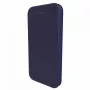 Evelatus Samsung Galaxy A6 Plus 2018 Book Case Dark Blue