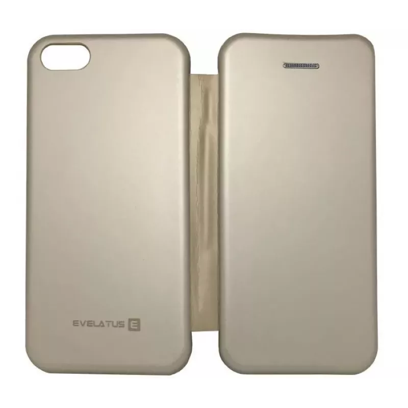 Evelatus Book Case, skirtas Xiaomi Redmi 6 Pro / Mi A2 Lite, auksinė