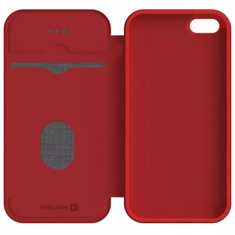 Evelatus Samsung Galaxy A9 2018 Book Case Wine Red