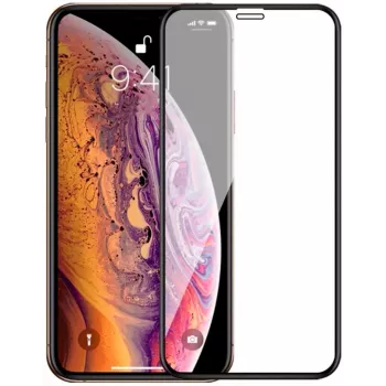 iLike Apple iPhone X/Xs/11 Pro 5.8 inch 3D Black grūdinto stiklo ekrano apsauga