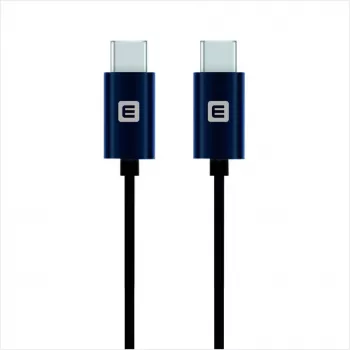 Evelatus duomenų laidas USB-C į USB-C TPC03 juodas 1m