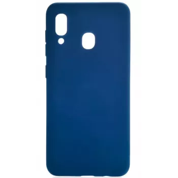 Evelatus Samsung Galaxy A20 Book Case Dark Blue