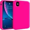 Evelatus Apple iPhone XR Premium Soft Touch Silicone Case Hot Pink