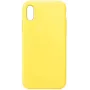 Evelatus Apple iPhone XR Premium Soft Touch Silicone Case Light Yellow