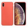 Evelatus Apple iPhone Xs Premium Soft Touch Silicone Case Nectarine