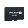 Evelatus MicroSDXC 64GB Class 10 UHS-I U1 V10 atminties kortelė, 60MB/s skaitymas, 20MB/s rašymas