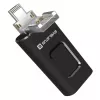 Evelatus USB Flash 4in1 64GB EFD03 (USB, Micro, Type C ir iPhone) Juoda