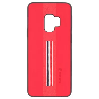 Evelatus Samsung Galaxy S9 Dazzle Series Back Cover - Red