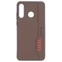 Evelatus Huawei P30 Lite Shooter Brown Wallet Case
