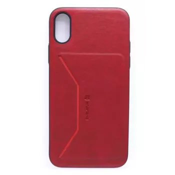 Evelatus Apple iPhone X Nobel Red Liquid Silicone Back Cover