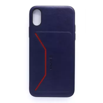 Evelatus Apple iPhone X Nobel Blue Silicone Back Cover