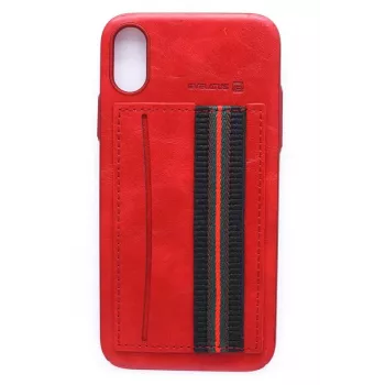 Evelatus Apple iPhone X Cubit Plastic Red Back Cover